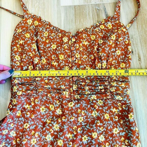 ABERCROMBIE & FITCH FLORAL MINI DRESS SIZE XS - Picture 8 of 10